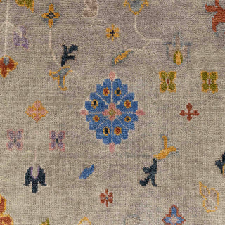 Jasper Stone 8x10 Gray Modern Quality Oushak Wool Rug