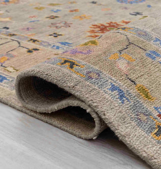 Jasper Stone 8x10 Gray Modern Quality Oushak Wool Rug