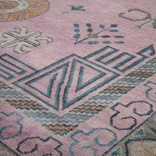 Roselle 9x12 Pink Khotan Loom Persian Wool Rug