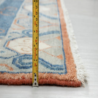 Solara 10x14 Rust Khotan Decorative Geometric Persian Wool Rug