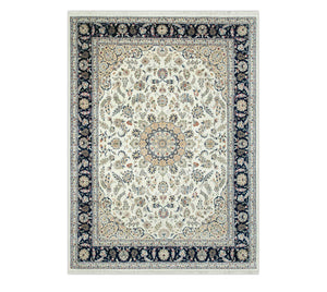 Classic Medallion Wool & Silk Rug