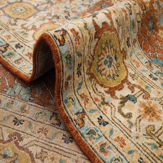 Rich Ford High KPSI Wool Retro Persian Mahal Rug