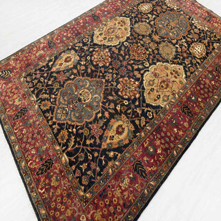 Sovereign 6x9 Navy Tabriz Super Fine Weave Persian Wool Rug