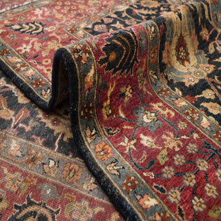 Sovereign 6x9 Navy Tabriz Super Fine Weave Persian Wool Rug