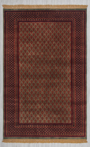 5x7 Herati Baluch Soft Silky Persian Wool Rug