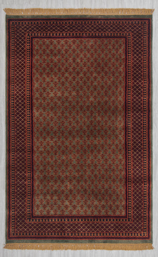 5x7 Herati Baluch Soft Silky Persian Wool Rug