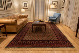 5x7 Herati Baluch Soft Silky Persian Wool Rug