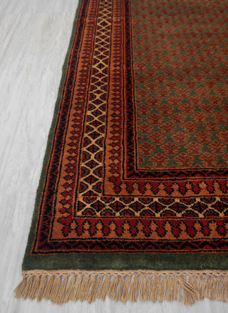 Herati Persian Baluch 4x6 Silky Feel Wool Rug