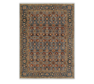 Mina Khani 6x9 Traditional Persian Floral Motif Wool Rug