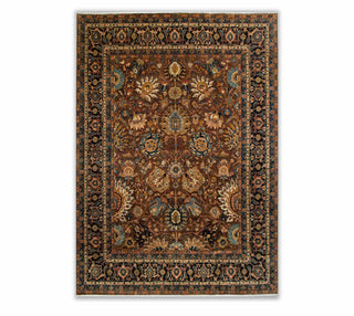 Sienna 8x10 Super Fine Brown Persian Ziegler Rug