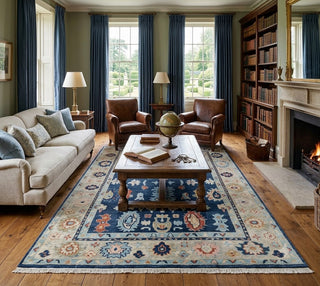 9x12 Terkish Oushak Wool Rug