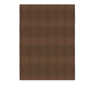 Heavyweight Basketweave Natural Fiber Rug – Medium Chocolate Brown Area Accent