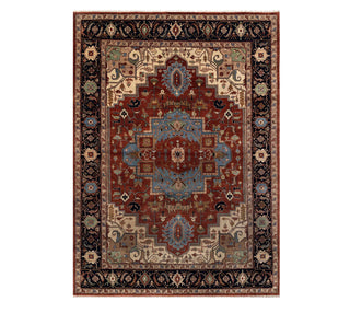 Meridian 10x14 Persian Mahal Wool Fine Hand Knotted Rug