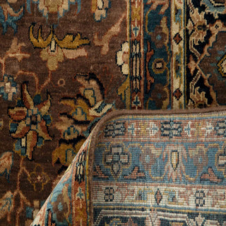 Sienna 8x10 Super Fine Brown Persian Ziegler Rug