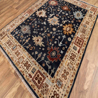 Morrison Sultanabad 8x10 Navy Persian Vase Oushak Rug