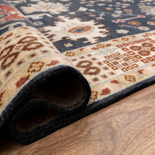 Morrison Sultanabad 8x10 Navy Persian Vase Oushak Rug