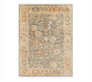 Perlman 9x12 Large Area Olive Green Handmade Modern Sultanabad Style