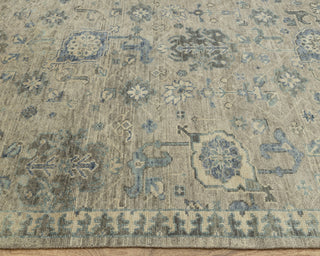 8x10 Turkish Gray Hand Knotted Wool Rug