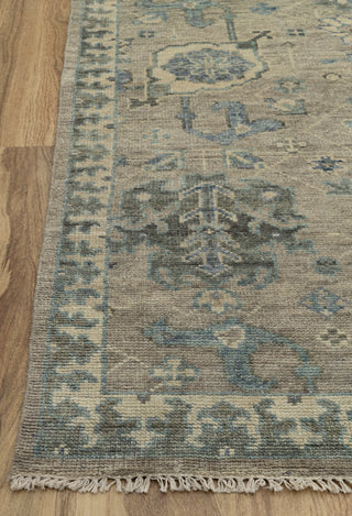 8x10 Turkish Gray Hand Knotted Wool Rug