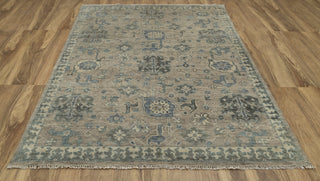 8x10 Turkish Gray Hand Knotted Wool Rug
