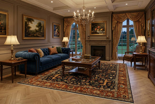 Kazan 8x10 Hand Knotted Persian Wool Rug