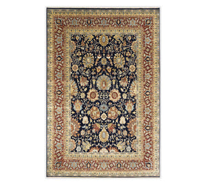 Celeste Masterpiece 9' x 12' Persian Tabriz Fine Wool Hand-Knotted Rug