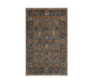 4x6 Anwar Mina Khani Persian High KPSI Wool Rug
