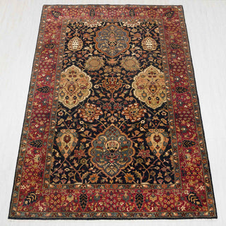Sovereign 6x9 Navy Tabriz Super Fine Weave Persian Wool Rug