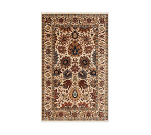 Nain 4x6 Persian Ziegler Floral Motifs All Over Rug