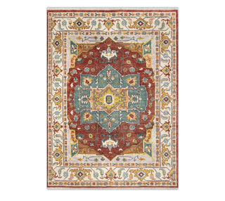 Amarah - 8x10 Red Vintage Persian Style Rug