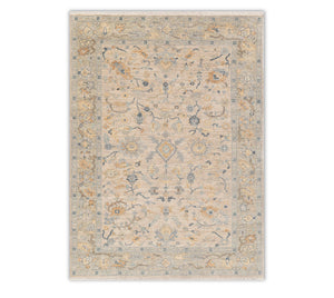German 10x14 Beige Taupe Neutral Look Handmade Oushak Rug