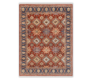 Emma Henry 8x10 Red Persian Hand Knotted Wool Rug