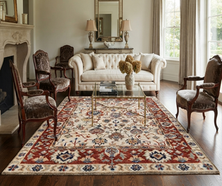 Sovereign 9x12 Hand Knotted Turkish Oushak Wool Rug