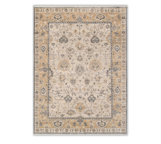 Serenvale 9x12 Cream Gray Oushak Hand Knotted Wool Rug