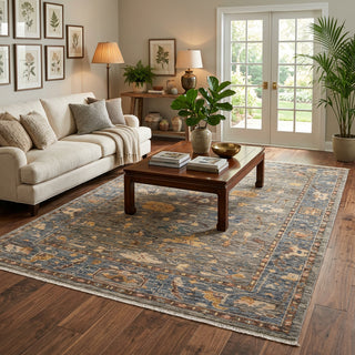 Heirloom 10x14 Gray Modern Turkish Oushak Wool Rug