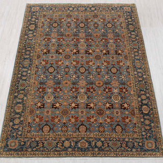 Mina Khani 6x9 Traditional Persian Floral Motif Wool Rug