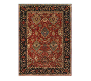 10x14 Persian Super Fine Weave Tabriz Wool Rug