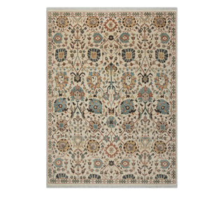 Ariston 8x10 Oushak Warm Ivory Rug