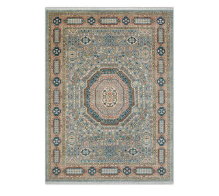 Medallion Mamluk 9x12 Geometric Wool Area Rug