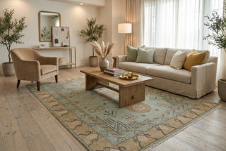 Sovereign 10x14 Medallion Khotan Loom Weave Rug