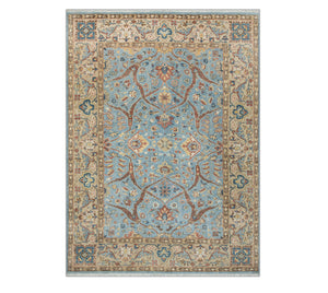 Celeste 9x12 Persian Bidraj Beige Wool Rug