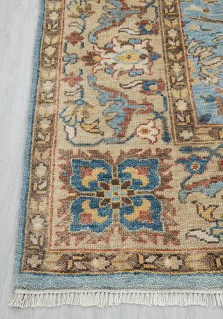 Celeste 9x12 Persian Bidraj Beige Wool Rug