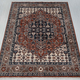 Solstice 8x10 Low Persian Pile Heriz Inspired Wool Rug