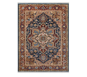 Rubicon Medallion 6x8 Persian Serapi Wool Rug