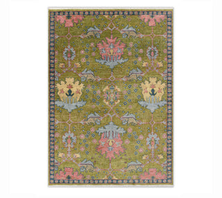 Morris Art & Craft Inspired Anne William Wool Rug
