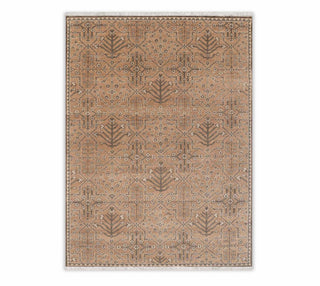 Stark Anatolian Oushak Woollen Hand Knotted Rug