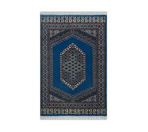 Meridian 3x5 Bokhara Fine Hand Knotted Weave Rug