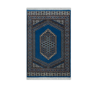Meridian 3x5 Bokhara Fine Hand Knotted Weave Rug