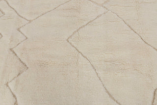 Zahara Ivory Moroccan Beni Ourain Rug
