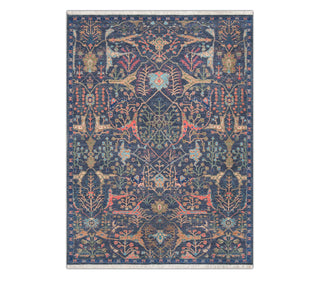 Orchard 6x9 Navy Persian Bidjar Style Wool Rug